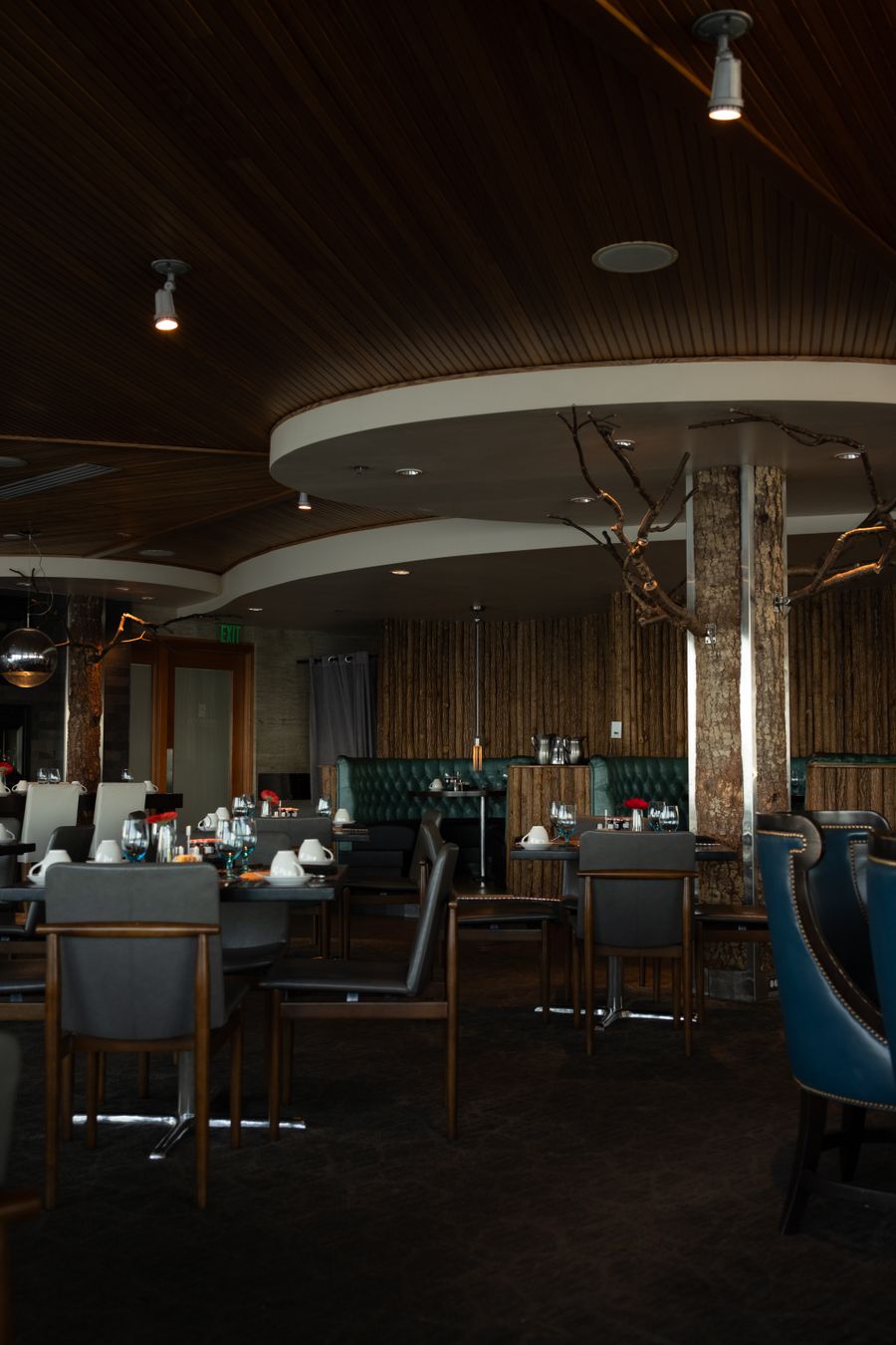 Private dining room interior