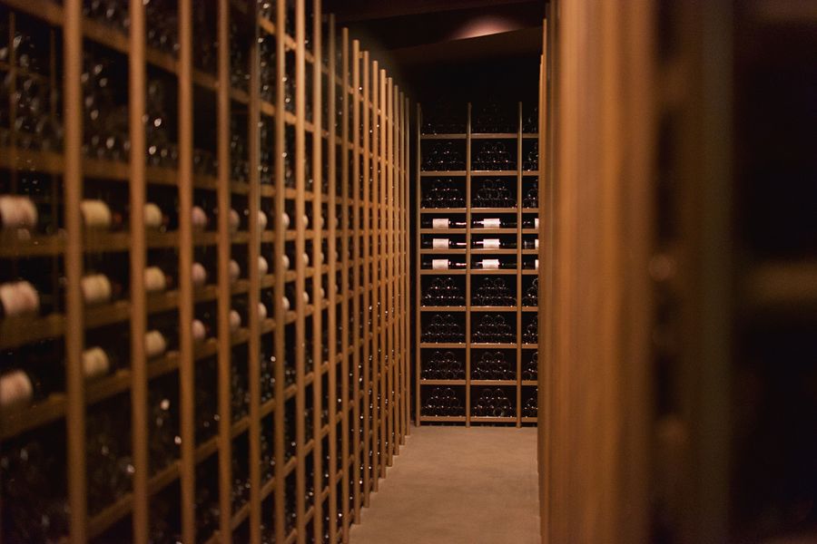 Wine cellar display